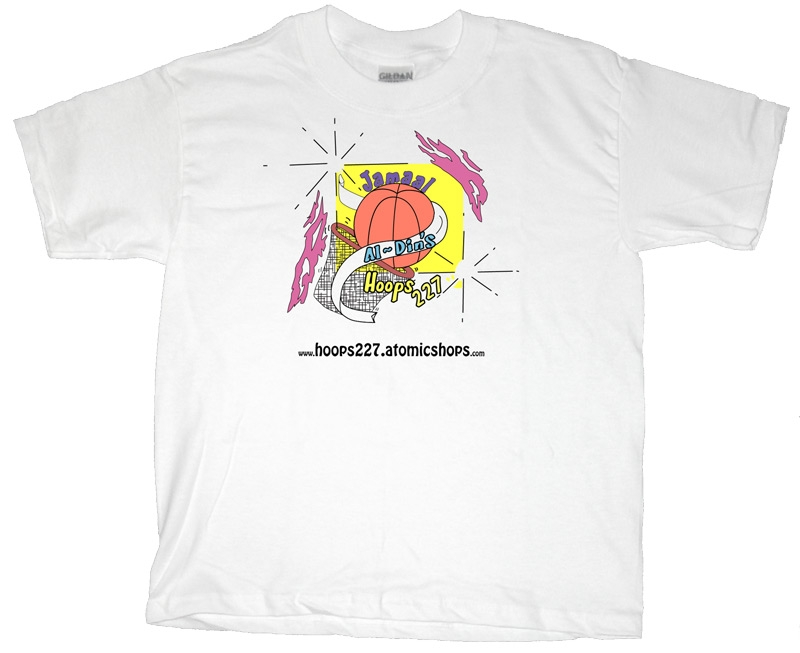 The official Jamaal Al-Din's Hoops 227 T-Shirt!